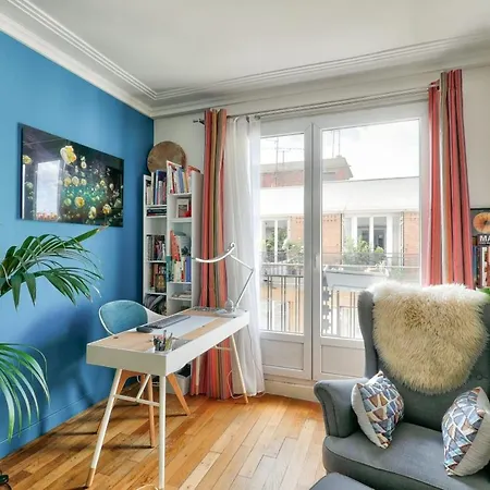 Cozy For 4 - 17 Batignolles Appartement Paris