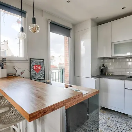 Cozy For 4 - 17 Batignolles Appartement *