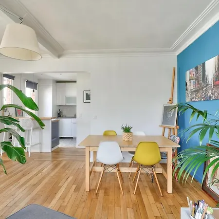 Cozy For 4 - 17 Batignolles Appartement