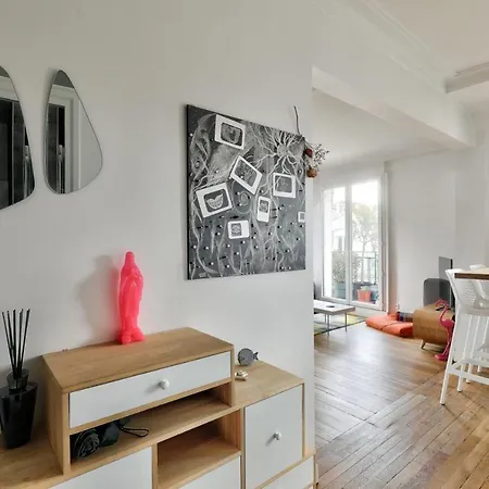 Cozy For 4 - 17 Batignolles Appartement *