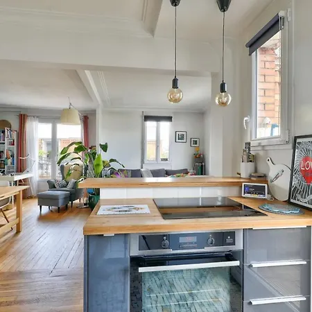 Cozy For 4 - 17 Batignolles Appartement Paris